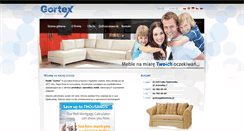 Desktop Screenshot of meble-gortex.pl